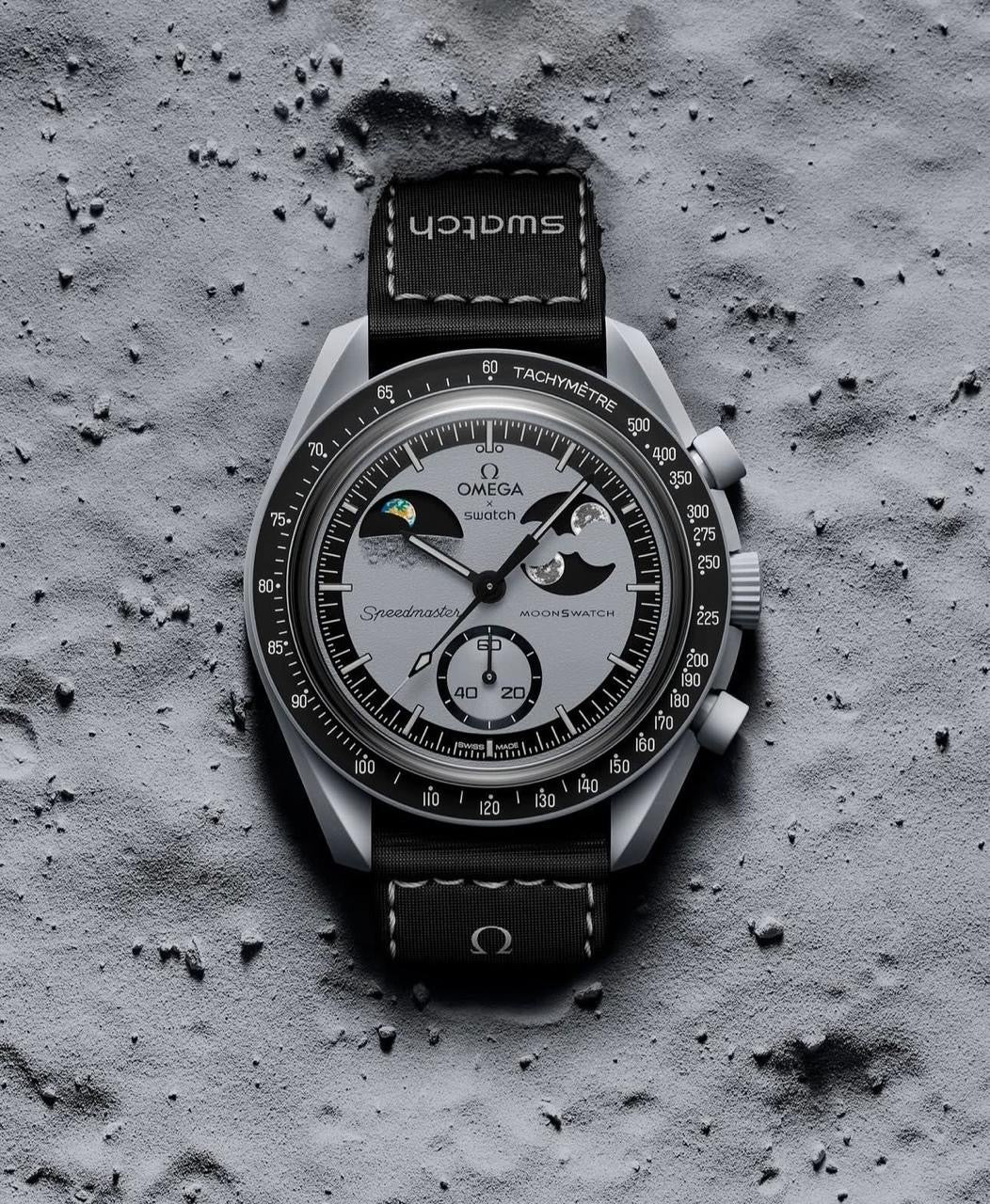 Swatch x Omega Bioceramic Mission To Earthphase