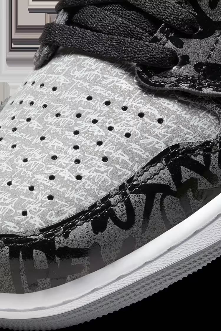Nike Air Jordan Retro 1 High REBILLIONAIR Black Grey