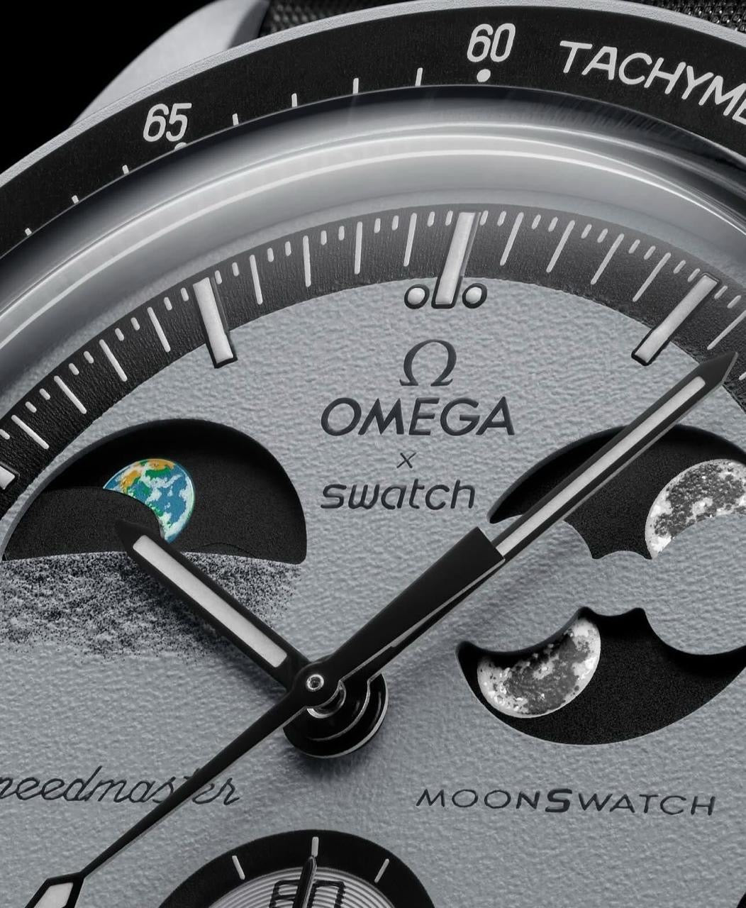 Swatch x Omega Bioceramic Mission To Earthphase