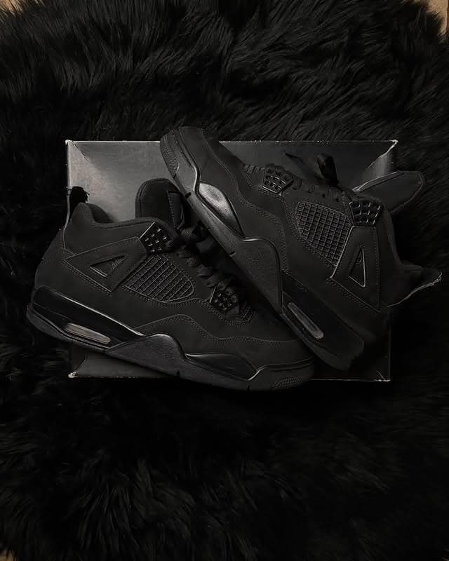 Nike Air Jordan Retro 4 Black Cat