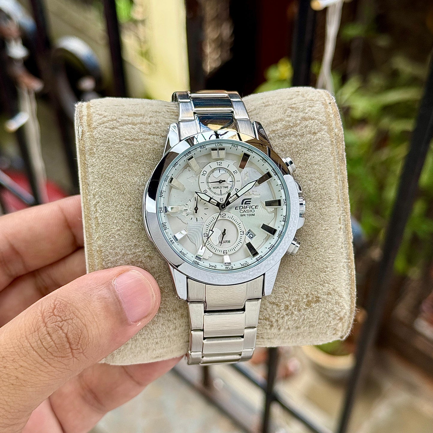 Casio Edifice EFR 303 World Map Series